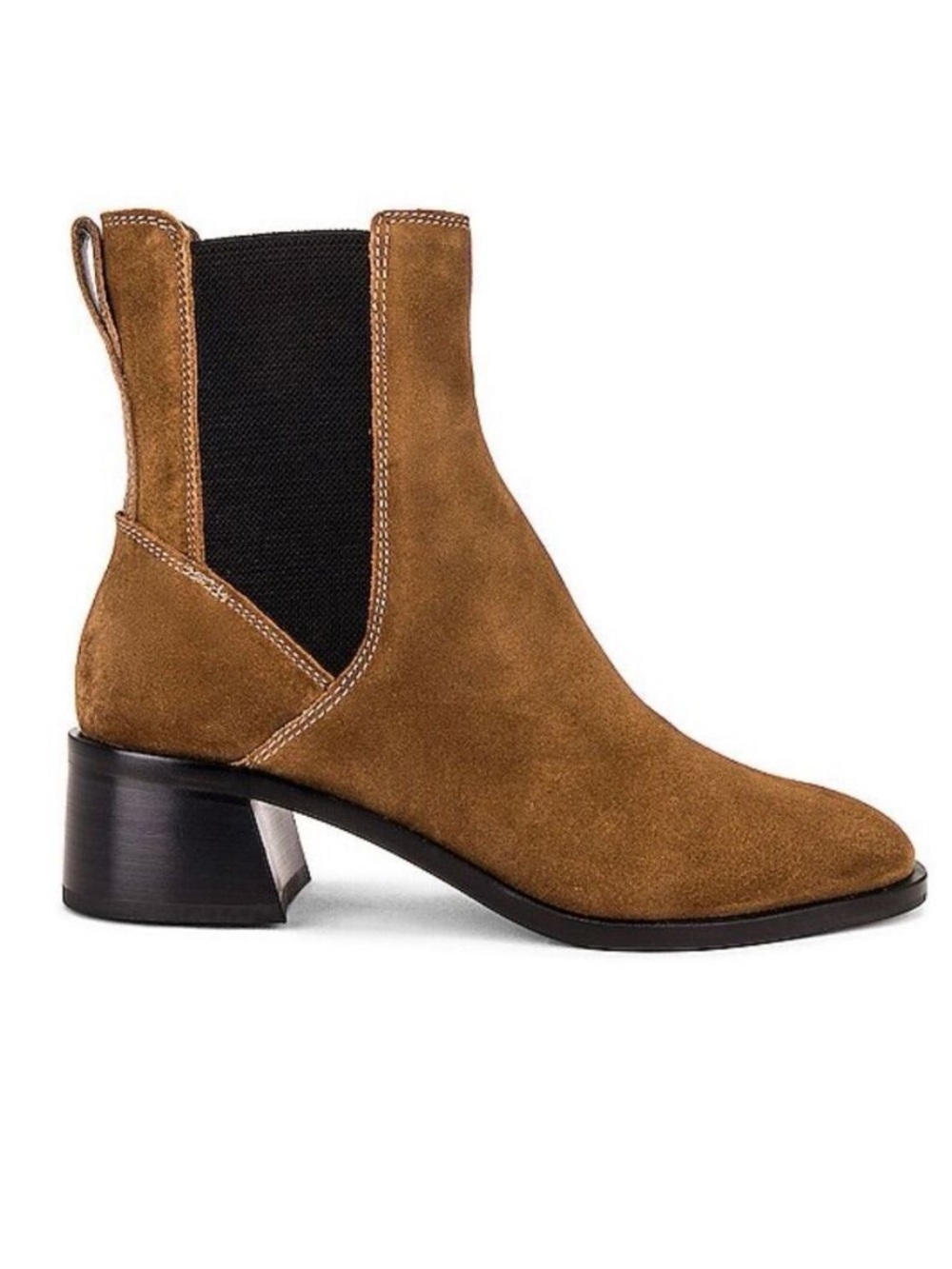 Anthropologie Dolce Vita Brown Suede Lianna Bootie Size 8.5